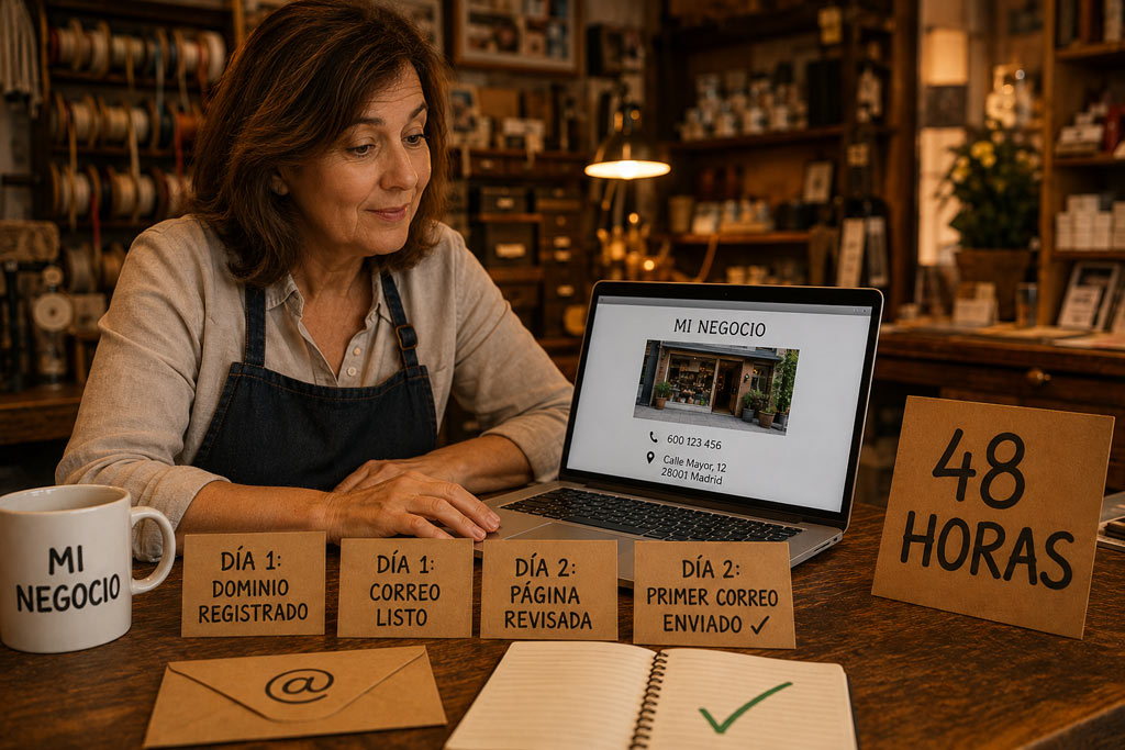 Cómo montamos en 48 horas la identidad digital de un negocio local